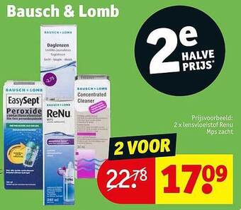 Kruidvat Bausch & lomb aanbieding