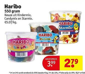 Kruidvat Haribo aanbieding