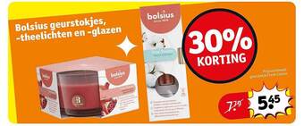 Bolsius geurstokjes, theelichten en glazen