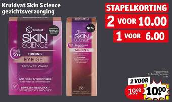 Kruidvat Kruidvat skin science gezichtsverzorging aanbieding