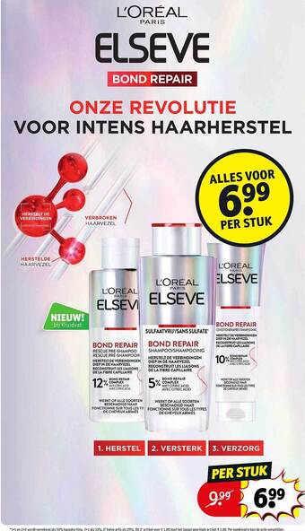 Kruidvat Elseve bond repair aanbieding