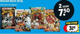 Kruidvat Donald duck strip aanbieding