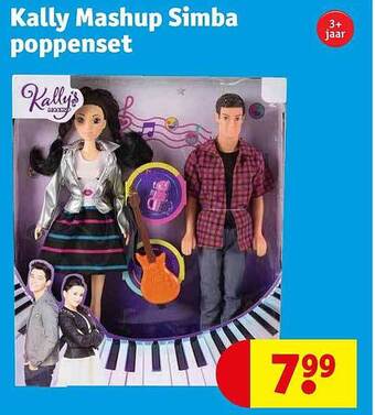 Kally mashup simba poppenset