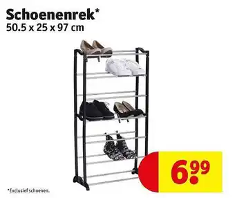 Kruidvat Schoenenrek aanbieding
