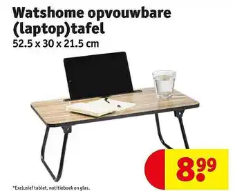 Kruidvat Watshome opvouwbare tafel aanbieding