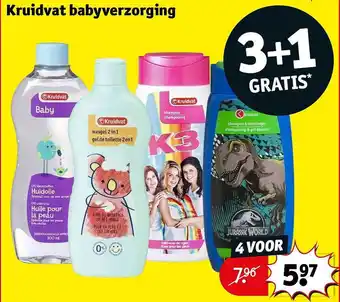 Kruidvat Kruidva babyverzorging aanbieding