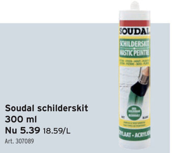 GAMMA Soudal schilderskit 300ml aanbieding