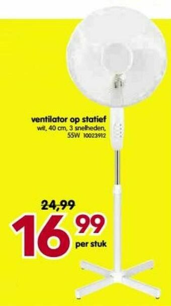 Ventilator op statief