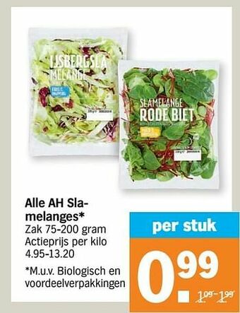 Albert Heijn Alle ah slamelanges aanbieding