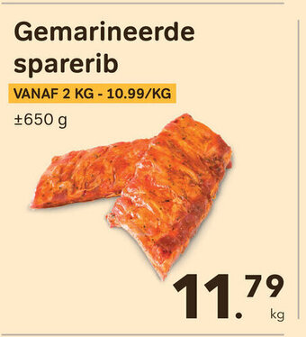 Bon Ap Gemarineerde sparerib 650g aanbieding