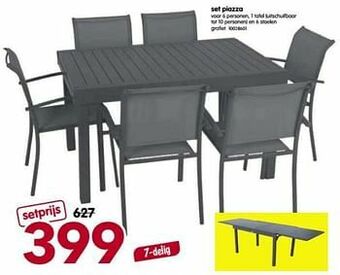 Yess Set piazza aanbieding