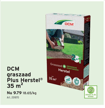 GAMMA DCM graszaad plus herstel 35 m² aanbieding