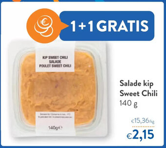 OKay Salade kip sweet chili 140g aanbieding