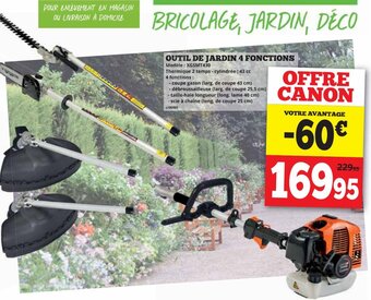 Dema Outil de jardin 4 fonctions aanbieding