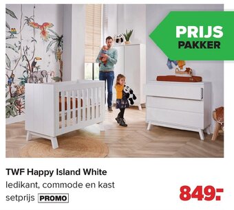 Baby-Dump TWF Happy Island White aanbieding