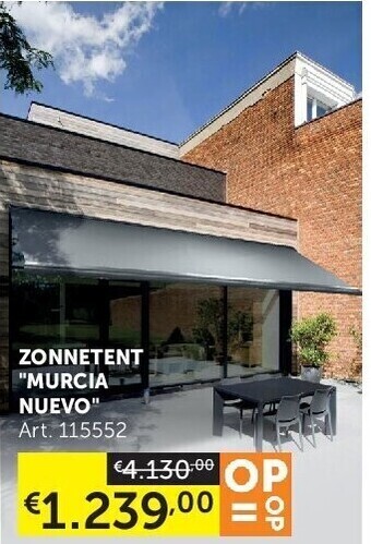 Zelfbouwmarkt Zonnetent murcia nuevo aanbieding