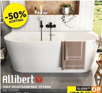 Zelfbouwmarkt Half vrijstaand bad eterna aanbieding