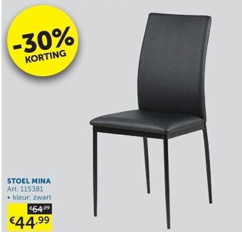 Zelfbouwmarkt Stoel mina aanbieding