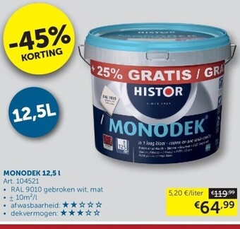 Monodek 12,5 l