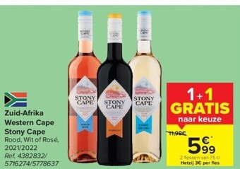 Carrefour Zuid-afrika western cape stony cape aanbieding