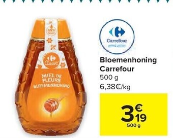 Carrefour Bloemenhoning carrefour 500 g aanbieding