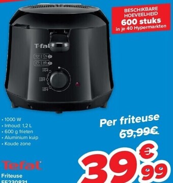 Carrefour Friteuse ff230831 aanbieding