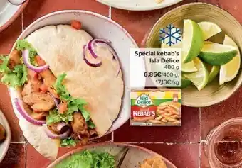 Carrefour Spécial kebab’s isla délice 400 g aanbieding