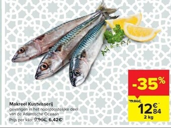 Carrefour Makreel kustvisserij aanbieding
