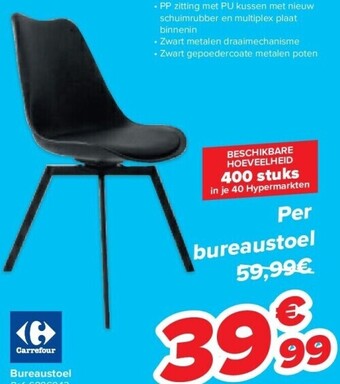 Carrefour Bureaustoel aanbieding