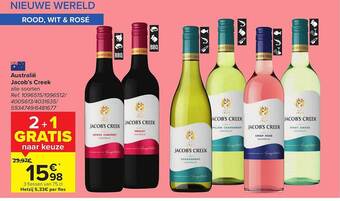 Carrefour Market Jacob's creek aanbieding