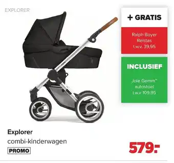 Explorer combi-kingerwagen