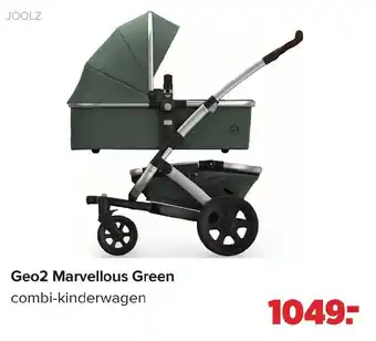 Baby-Dump Geo2 Marvellous Green aanbieding