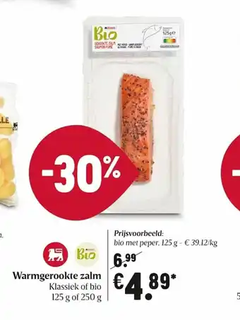 Warmgerookte Zalm 1 kg