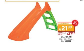 Trafic Glijbaan 124 x 39 x 72 cm aanbieding