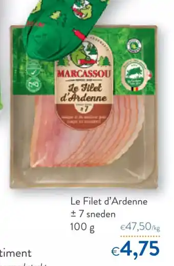 OKay Le filet d'ardenne 7 sneden 100g aanbieding