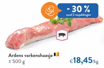 OKay Ardens varkenshaasje 500g aanbieding