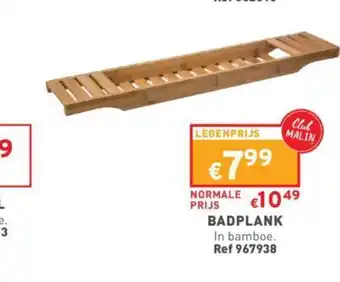 Trafic Badplank In bamboe aanbieding