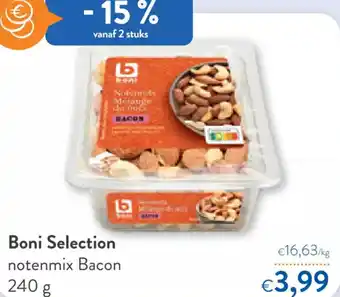 OKay Boni selection notenmix bacon 240g aanbieding