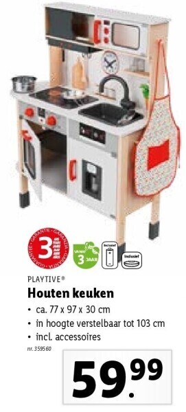 Lidl Houten keuken aanbieding