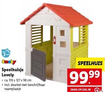 Speelhuisje lovely