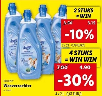 Lidl Wasverzachter aanbieding