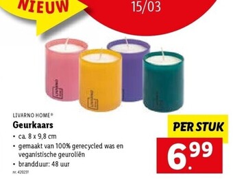 Lidl Geurkaars aanbieding