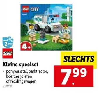 Lidl Kleine speelset aanbieding
