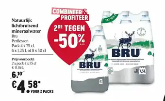 Natuurlijk Lichtbruisend Mineraalwater 1 L
