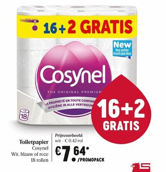Delhaize Toiletpapier aanbieding