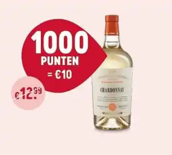 Delhaize Chardonnay 1000 Punten aanbieding