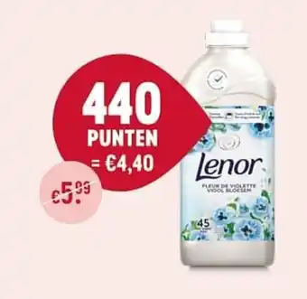 Delhaize Lenor 440 Punten aanbieding