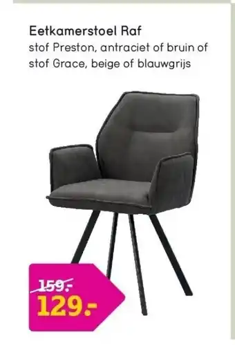 Leen Bakker Eetkamerstoel raf aanbieding