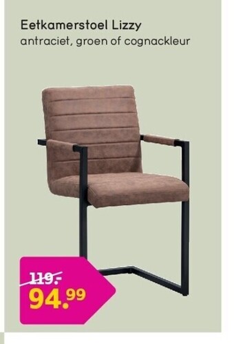 Leen Bakker Eetkamerstoel lizzy aanbieding