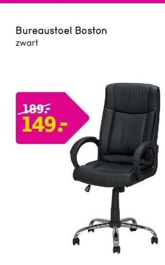 Leen Bakker Bureaustoel boston aanbieding